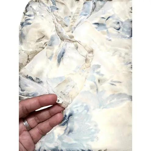 Bsbee Cotton Floral Pajama Set Toile Cottagecore Costal Womans S/M White