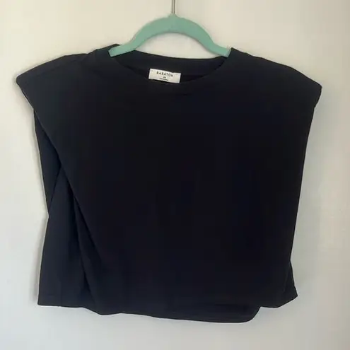 Babaton  croped muscle tee top. Size XS