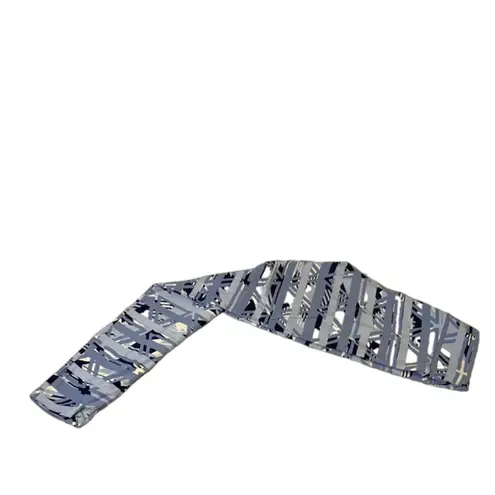 LuLaRoe  Abstract Print Blue Gray Leggings Women’s One Size Stretch