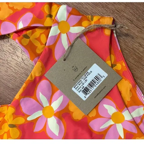 Stone Fox Swim NWT Riva One Piece Swimsuit - Lei Lei Print Size XS