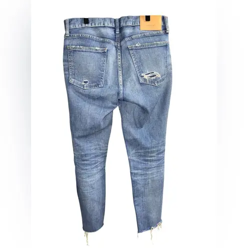 MOUSSY VINTAGE Distressed Skinny Jeans Blue Size 27