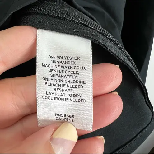 Treasure & Bond Square Neck Classic Work Top Black Size Small NWT