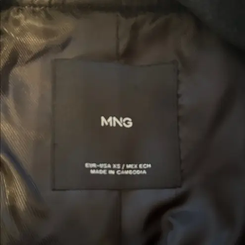 Mango  Oversize Bomber Jacket Sugar Women Size XS, 57065988 ,Black