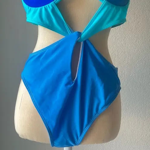 Women's L Blue Halter One