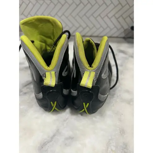 Zumba Fitness High Top Dance Sneakers Black Neon Yellow Women’s Size 7