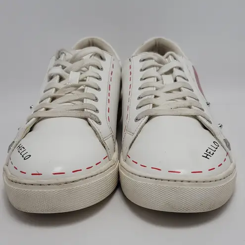 ALDO  Women's Rhinestone Embellishment Color Pops Low Top Fashion Sneakers Sz 11