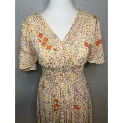 Vintage Sears 70s Dress Small Floral A