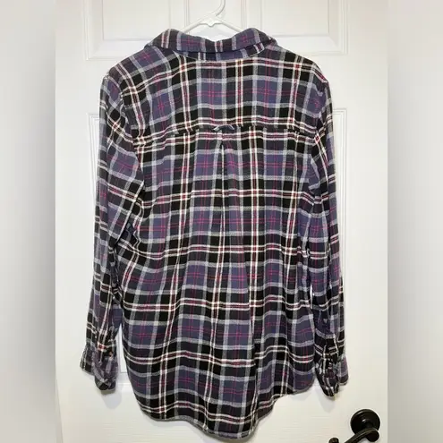 American Eagle  Size XL Super Soft Oversized Fit Flannel Long Sleeve Shirt