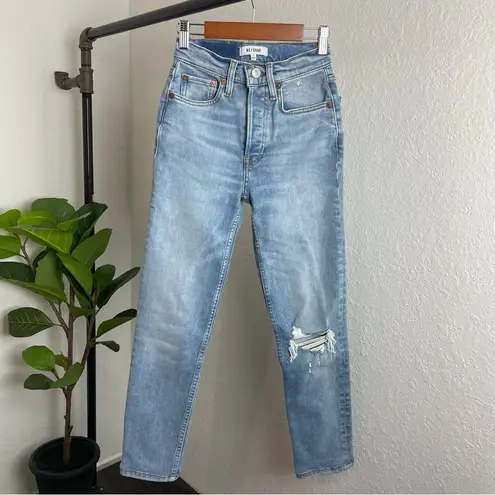 RE/DONE Originals 90s High Rise Ankle Crop Jean Size 23