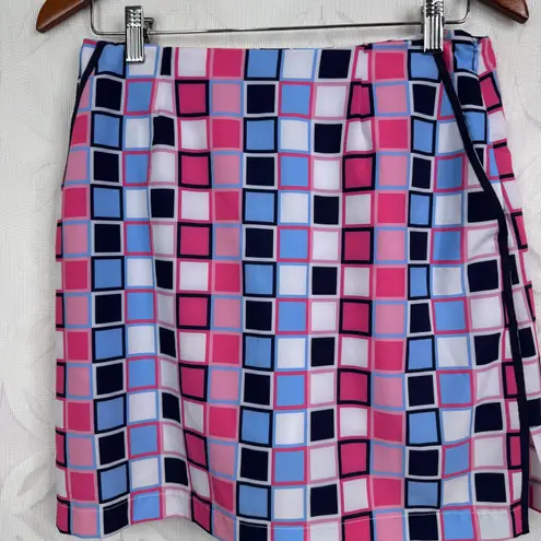 Golftini The Performance Stretch Skort in Long Make It Happen Size 2 Pink