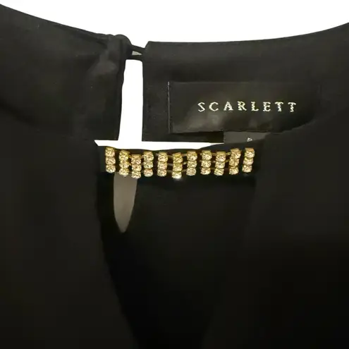 Scarlett Black and Gold Sleeveless Dress