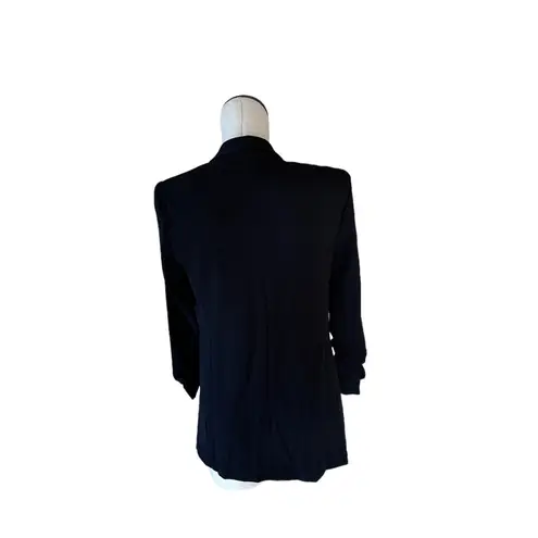 T Tahari NWT Collarless Open Front Blazer Black SZ-2X