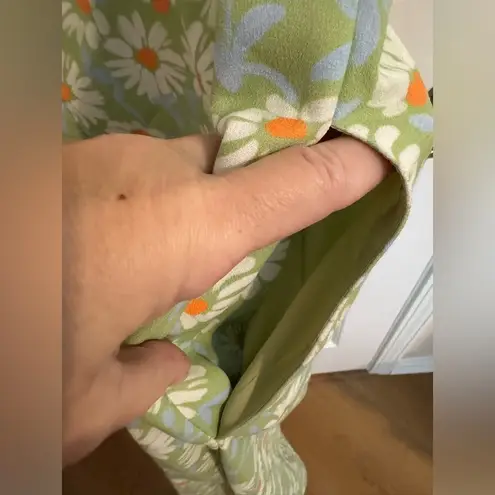 NWT Alexa Armor daisy dress pockets Green Size 14