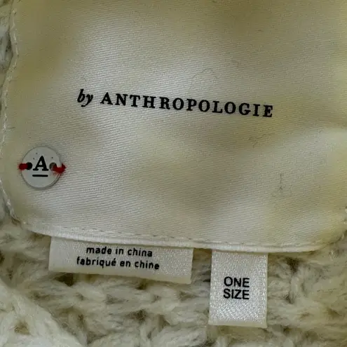 Anthropologie  Cape bell sleeve Poncho Turtleneck Knit Pullover Sweater‎ One Size