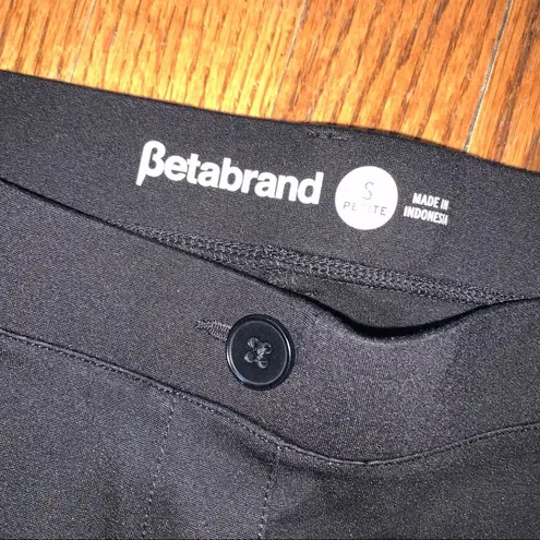Betabrand Black Dress Pants Yoga Pants size Small Petite