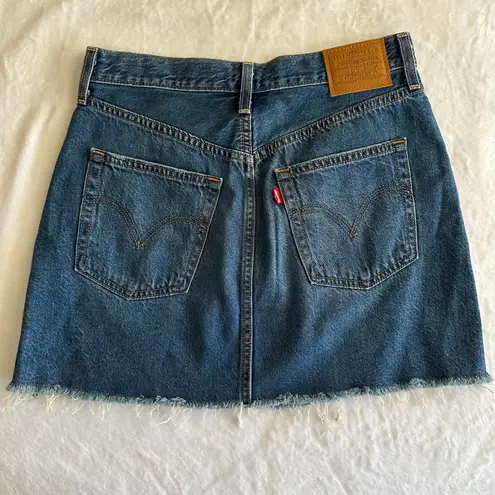 Levi's Ribcage Denim Skirt