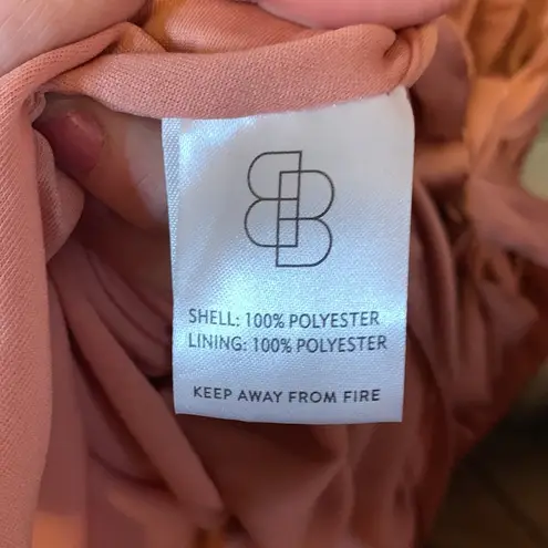 Baltic Born 🚫SOLD🚫NWT Sicily Satin Blush Pink Maxi Dress Size XXXL