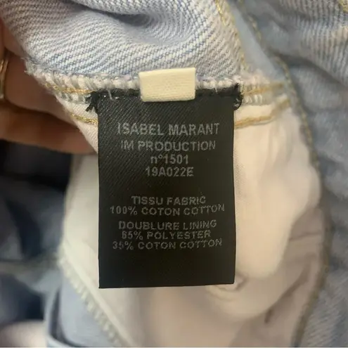 Isabel Marant Notty Straight-Leg Cropped Ankle Jeans