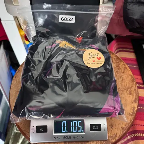 Aviator Nation Crew Sweatshirt Womens Medium Black Velvet Ombre Lightning Bolt