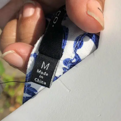 Ark & Co. French toile paisley printed T-back dress