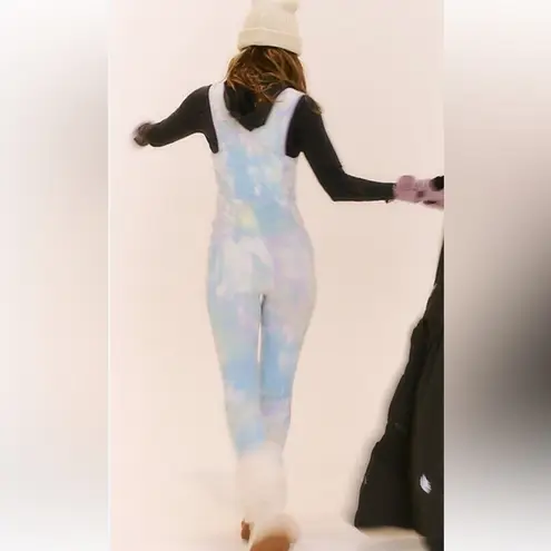 Movement Free People cotton jumpsuit cloud print new! Blue