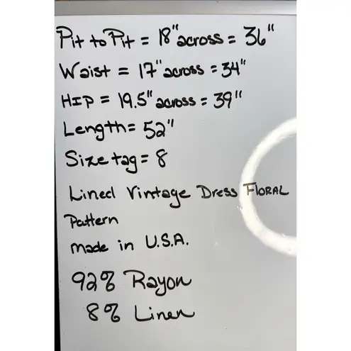 BUSHWACKER Sz 8 Brown Floral Linen Rayon Maxi Sheath Dress Sleeveless USA