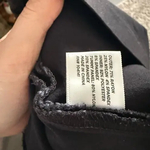 Lady Hagen Women’s 6 Black Skort Skirt Tennis Golf Athletic Sporty