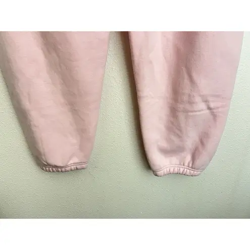 SKIMS Pink Cotton Fleece Classic Jogger Lounge Pants Cherry Blossom Size XL