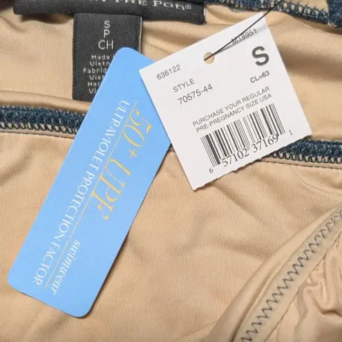 A pea in the pod Tankini Maternity Swimwear Womens Small Boho Floral Two Piece