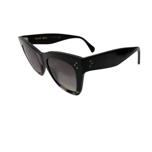 CELINE Havana Oversized Cat Eye Acetate Tortoise Shell Sunglasses