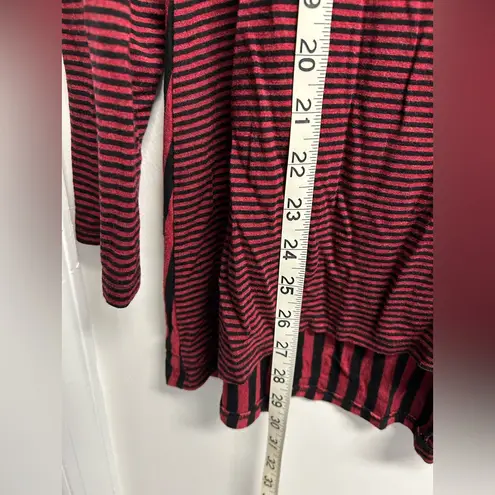 Habitat Women's Top with Red and Black Stripes