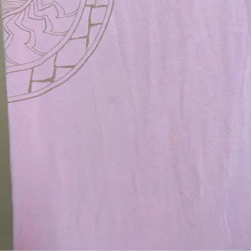 Anue by New Balance Pink Ruched Mandala Boat Neck Tank size XS Activewear Yoga