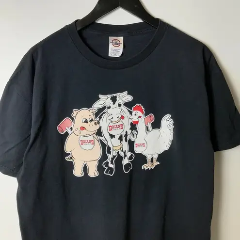 The Bar Vintage Y2K Brian's Deland Florida T Shirt Black XL Extra Large Graphic Tee