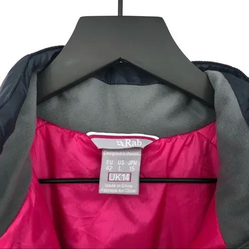 RAB Women's Xenon X Vest Navy Blue Pink L Size L