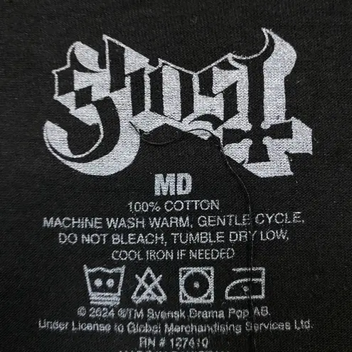 Ghost Papa IV Racing Heavy Metal Band T-Shirt Size Medium