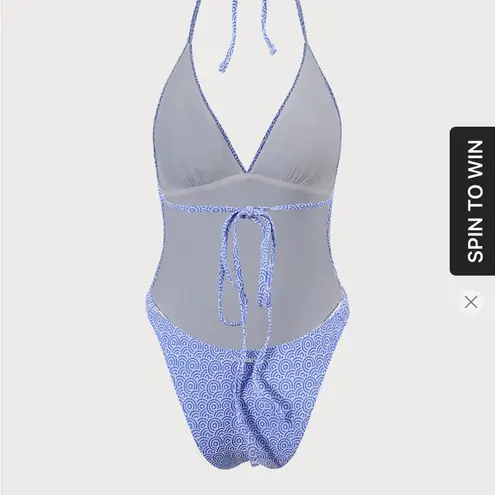 Berlook Blue Jacquard Halter One