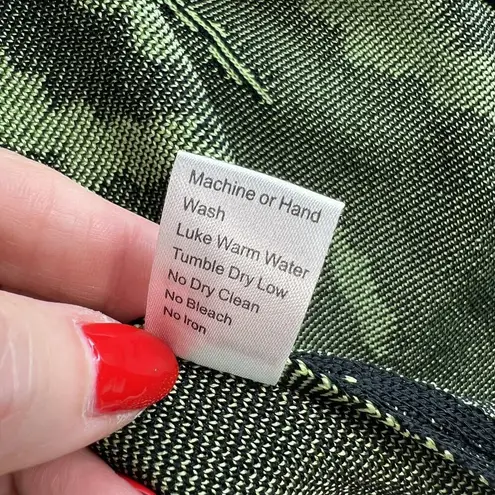 Ming Wang S Small Cardigan Sweater Abstract Knit Jacket Beaded Collar Career