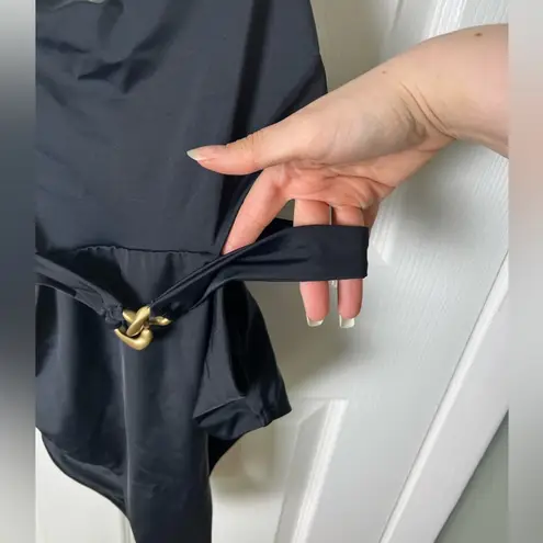 Vitamin A Luxe Link Belted One Piece - Black ReLux M