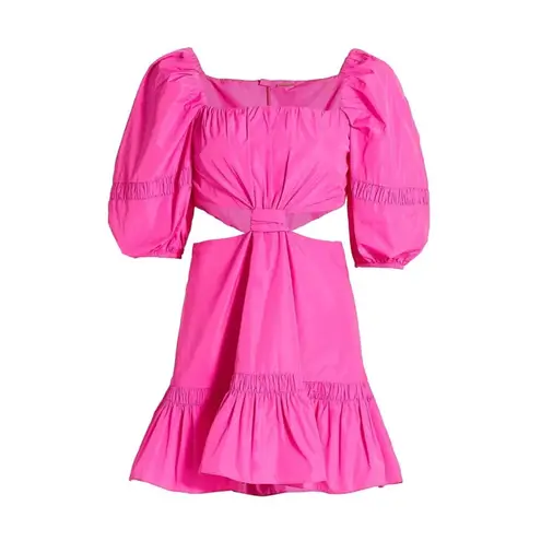 Alexis Bertana Mini Dress in Magenta Size Medium