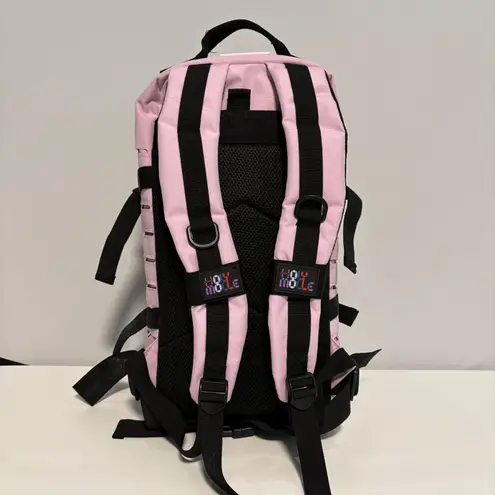 25L MOLLE Slim Backpack In Cotton Candy Pink