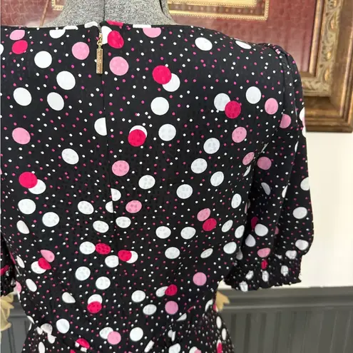 Karl Lagerfeld Karl Lagerfield Paris Jacquard Dot Flounce Dress ~ Size 4 ๐งก๐