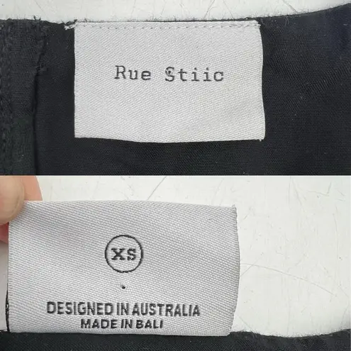 Rue Stiic Nyla Mini Dress Black Size XS
