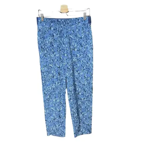 Athleta  Brooklyn Ankle Pant Captivate Chrome Blue‎ Size 6 thumbnail 3