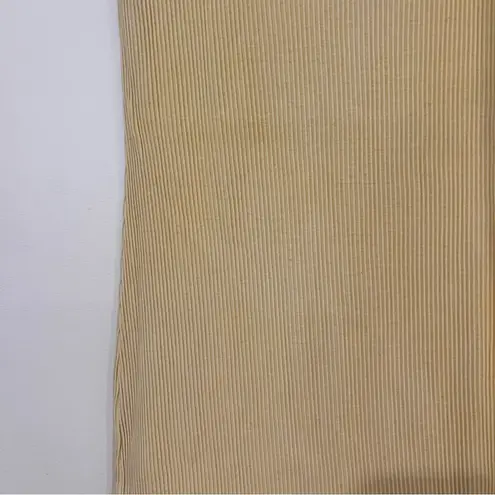 JOHN ELLIOTT Pollen Butter Yellow Cotton Rib Asymmetrical Cami Dress