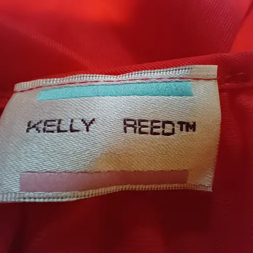 Vintage Kelly Reed 2 Pc Pajama Set-Medium-Embroidered Floral Yoke-Sheer-NEW