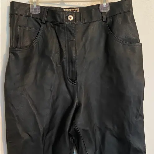 Forenza Vintage Leather Moto Style Pants