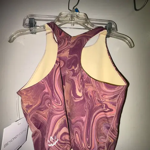 Beyond Yoga NWT $74 REFOCUS CROP TANK TOP, SMALL ACTIVE WEAR GYM GIRL