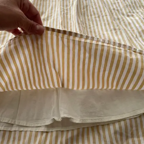 Line and Dot Ryline Paperbag Waist Striped Midi Dress