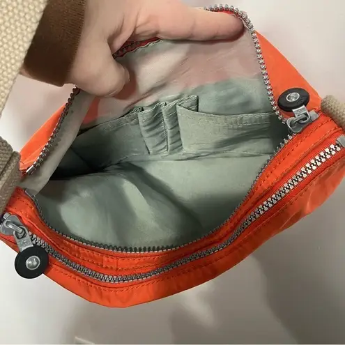 Kipling crossbody bag bright orange
