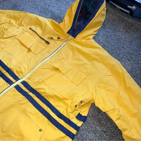 Vintage J.G. HOOK Flannel Lined Rain Jacket Size Medium 67 From Hayley